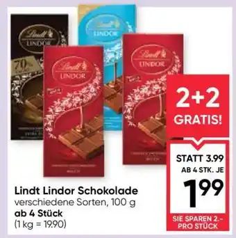 Maximarkt Lindt Lindor Schokolade Angebot