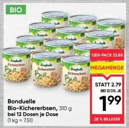 Maximarkt Bonduelle Bio-Kichererbsen Angebot