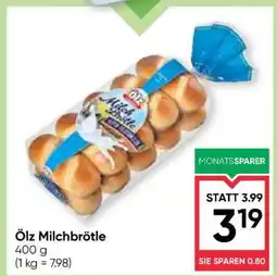 Maximarkt Ölz Milchbrötle Angebot