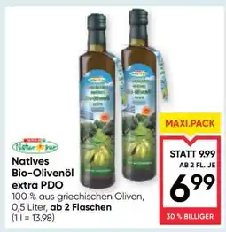 Maximarkt Natives Bio-Olivenöl extra PDO Angebot