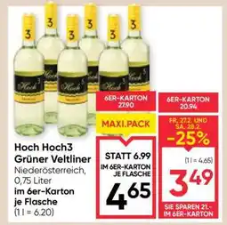 Maximarkt Hoch Hoch3 Grüner Veltliner Angebot