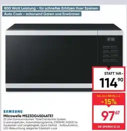 Maximarkt Mikrowelle MS23DG4504ATE1 Angebot
