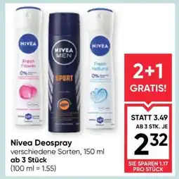 Maximarkt Nivea Deospray Angebot