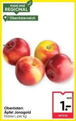 Maximarkt Oberösterr. Äpfel Jonagold Angebot