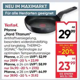 Maximarkt Pfanne „Hard Titanium“ Angebot