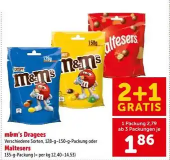 Interspar m&m‘s Dragees Angebot