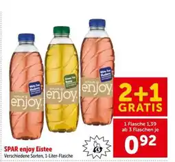 Interspar SPAR enjoy Eistee Angebot