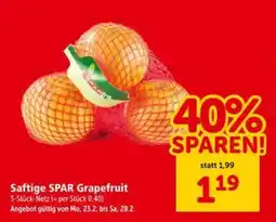 Interspar Saftige SPAR Grapefruit Angebot