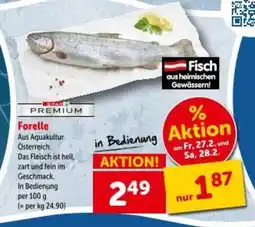Interspar Forelle Angebot