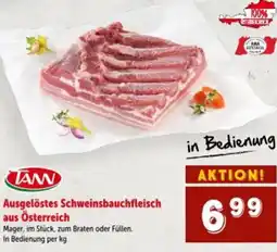 Interspar Ausgelöstes Schweinsbauchfleisch aus Österreich Angebot