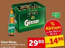 Interspar Gösser Märzen Angebot