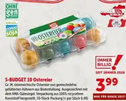 Interspar S budget 10 ostereier Angebot