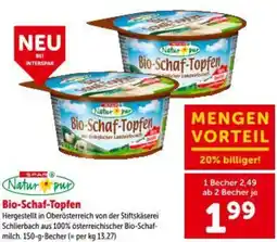 Interspar Bio Schaf Topfen Angebot