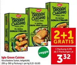 Interspar Iglo Green Cuisine Angebot