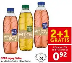 Interspar Spar enjoy eistee Angebot