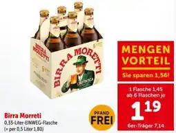 Interspar Birra Morreti Angebot
