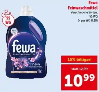 Interspar Fewa Feinwaschmittel Angebot