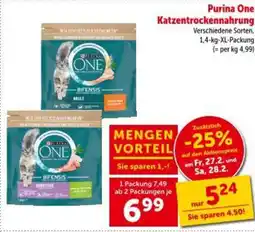 Interspar Purina One Katzentrockennahrung Angebot