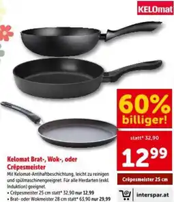 Interspar Kelomat Brat, Wok, oder Crêpesmeister Angebot
