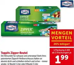 Interspar Toppits Zipper-Beutel Angebot