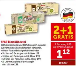 Interspar Spar biomüllbeutel Angebot