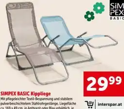 Interspar Simpex basic kippliege Angebot