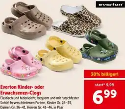 Interspar Everton Kinder- oder Erwachsenen-Clogs Angebot