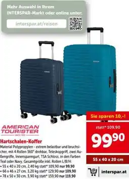 Interspar Hartschalen-Koffer Angebot