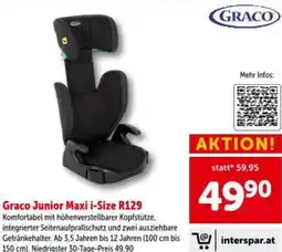 Interspar Graco junior maxi i-size r129 Angebot