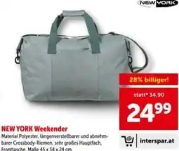 Interspar New york weekender Angebot