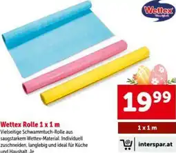 Interspar Wettex Rolle 1 x1m Angebot