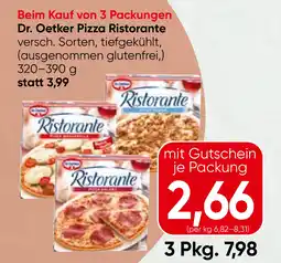 Spar Dr. Oetker Pizza Ristorante Angebot
