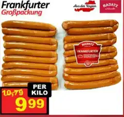 Wurstico Frankfurter Großpackung Angebot