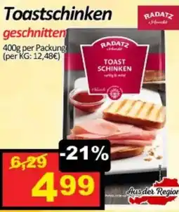 Wurstico Toastschinken geschnitten Angebot