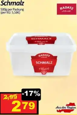 Wurstico SCHMALZ Angebot