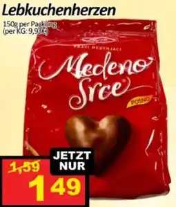 Wurstico Lebkuchenherzen Angebot