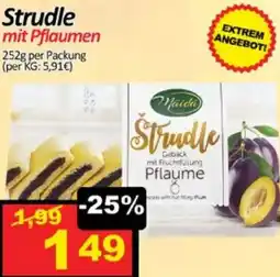 Wurstico Strudle mit Pflaumen Angebot