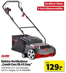 Hagebau Elektro-Vertikutierer Combi Care 38.4 E Easy Angebot