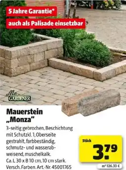 Hagebau Mauerstein Monza Angebot