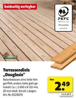 Hagebau Terrassendiele Douglasie Angebot