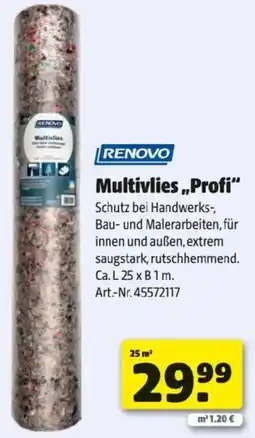 Hagebau Multivlies Profi Angebot
