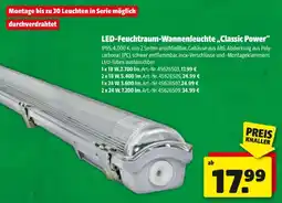 Hagebau LED Feuchtraum Wannenleuchte Classic Power Angebot
