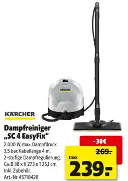 Hagebau Dampfreiniger Angebot