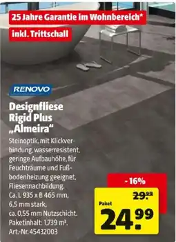 Hagebau Designfliese Rigid Plus Almeira Angebot
