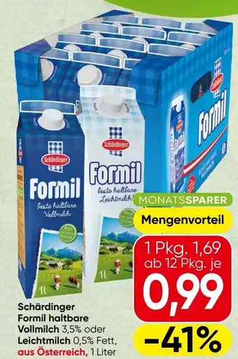 Schärdinger Formil haltbare Vollmilch