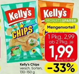 Spar Kelly's Chips Angebot