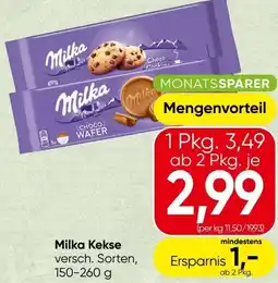 Spar Milka Kekse Angebot