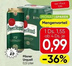 Spar Pilsner Urquell Angebot