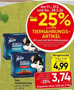 Spar Katzennahrung Angebot