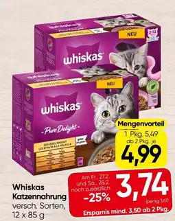 Spar Katzennahrung Angebot